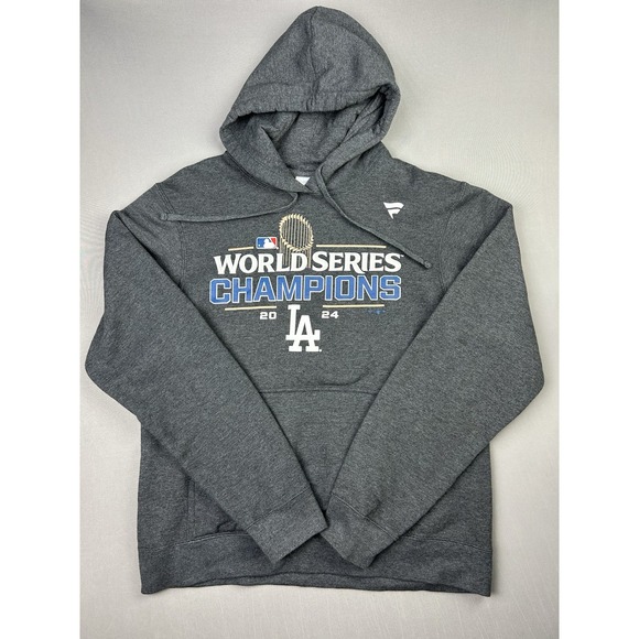 Fanatics Other - LA Dodgers Adult M Fanatics World Series 2024 Champs Hoodie Athletic Sweatshirt